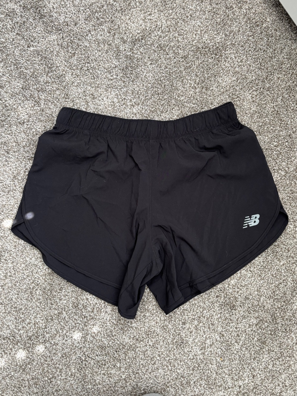 New Balance Black Athletic Running Shorts